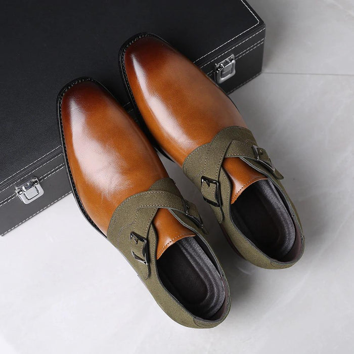 Men's Cognac Cagliari Dress Shoe