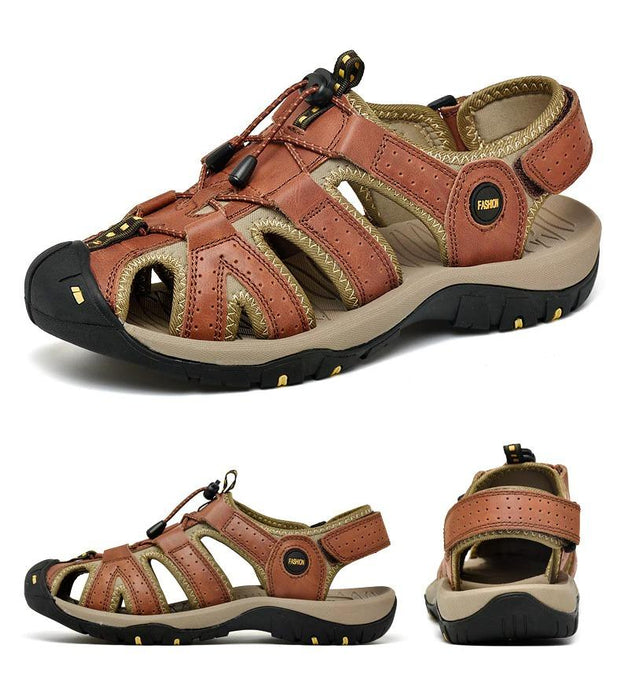 Men's Brown Roman Hiking Sandal