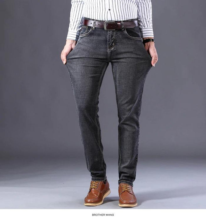 Men's Casual Grey Jeans