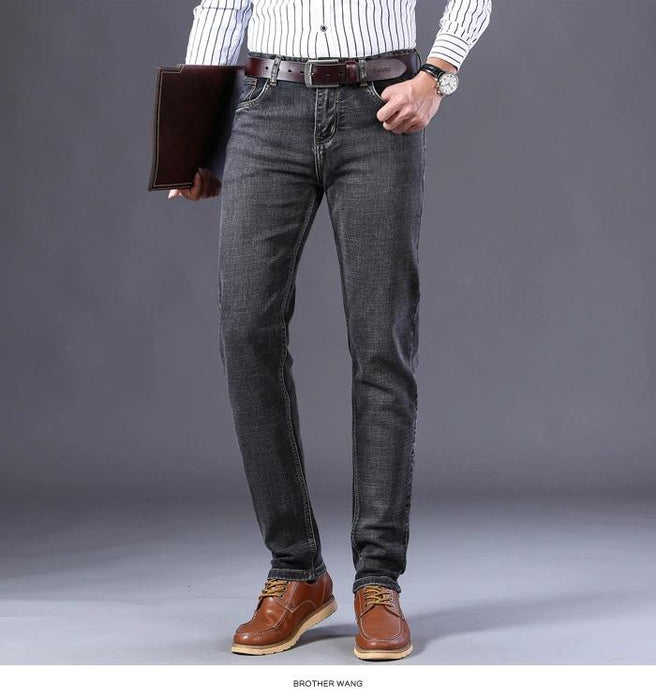 Men's Casual Grey Jeans