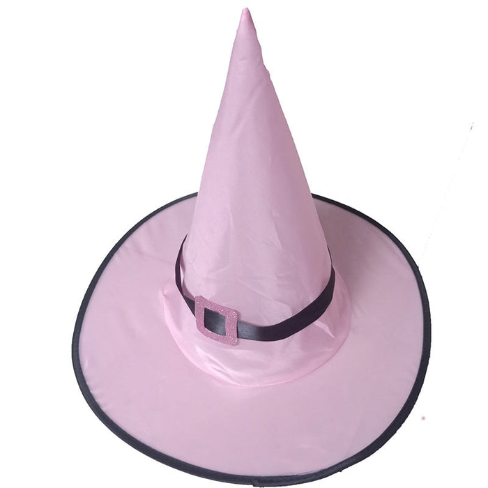 Glowing Witch Hat Decorations - 2 in 1 Hanging/Wearable