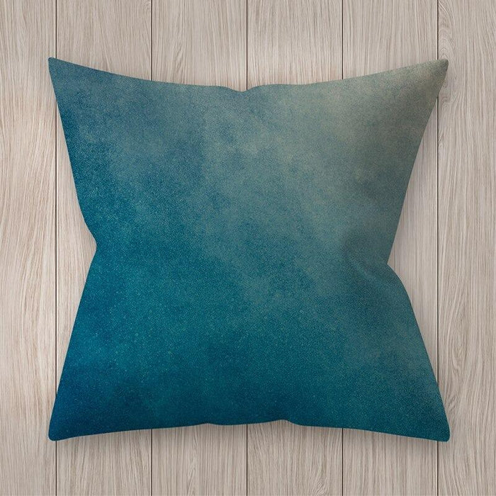 Marbled Pattern Decorative Pillow Cover