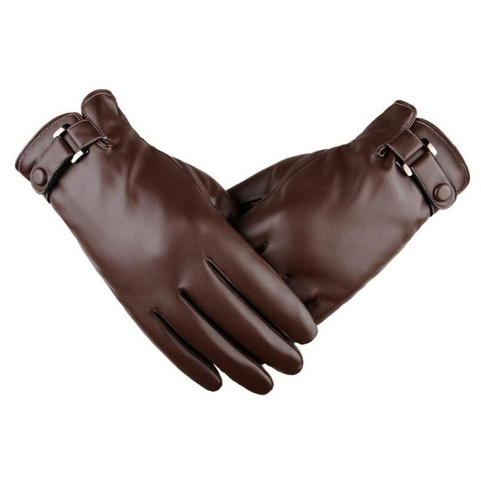 Brown Leather Corsair Gloves