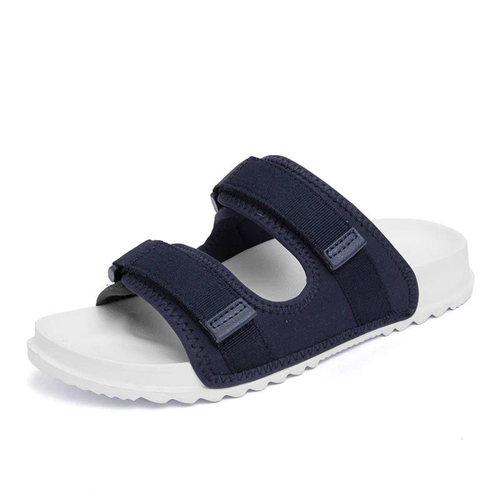 Men's Navy Double Strap Street Sandal