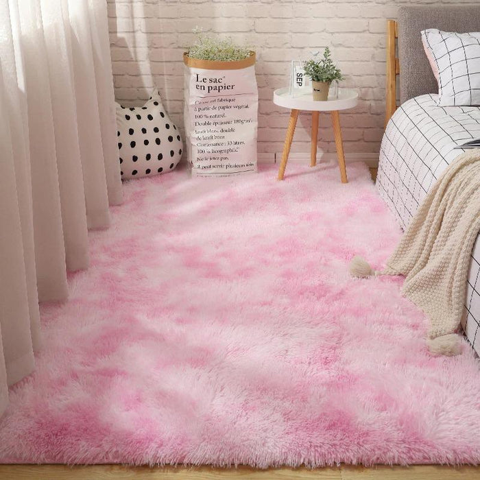 Cherry Blossom Fluffy Area Rug