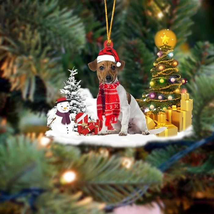 Jack Russell Terrier Christmas Ornament SM163