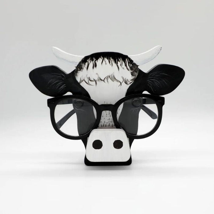 Handmade Glasses Stand Cow