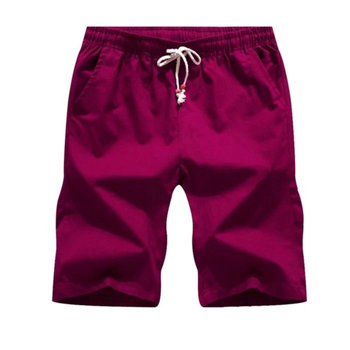 Maroon Casual Shorts