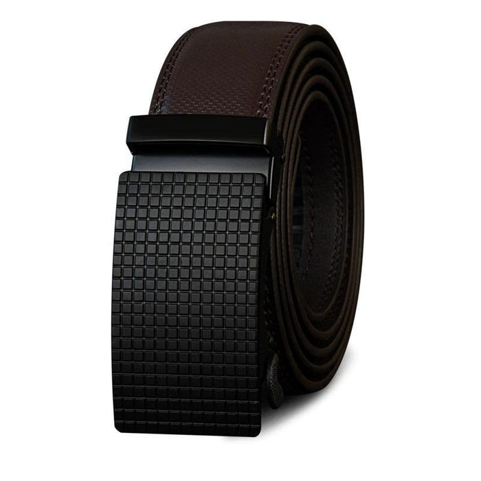 Brown Leather Memphis Mission Belt