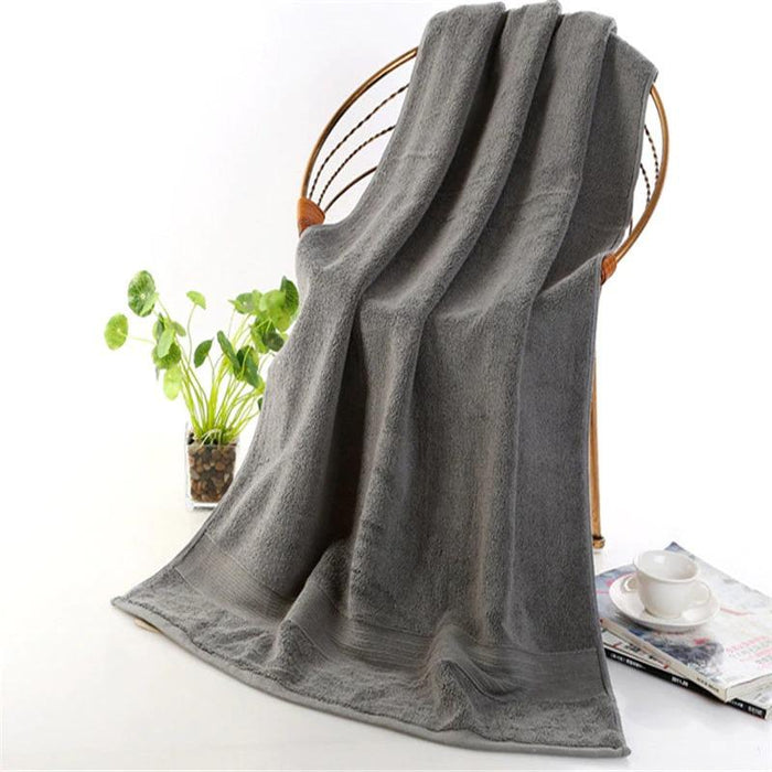 Grey Egyptian Cotton Lux Towel