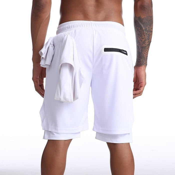 White Training Shorts