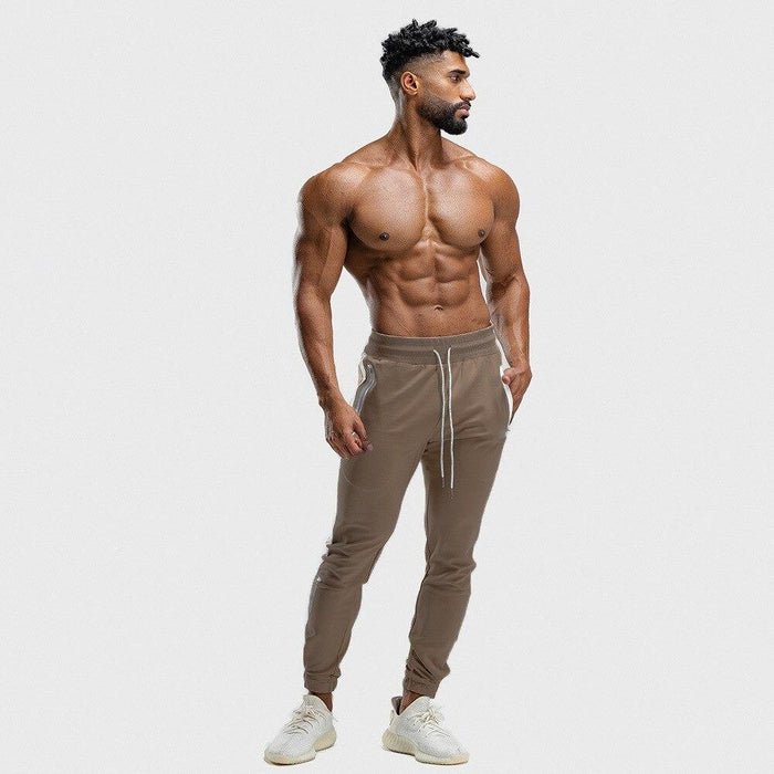 Light Brown Track Joggers