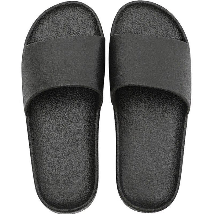 Men's Black Casual Slides