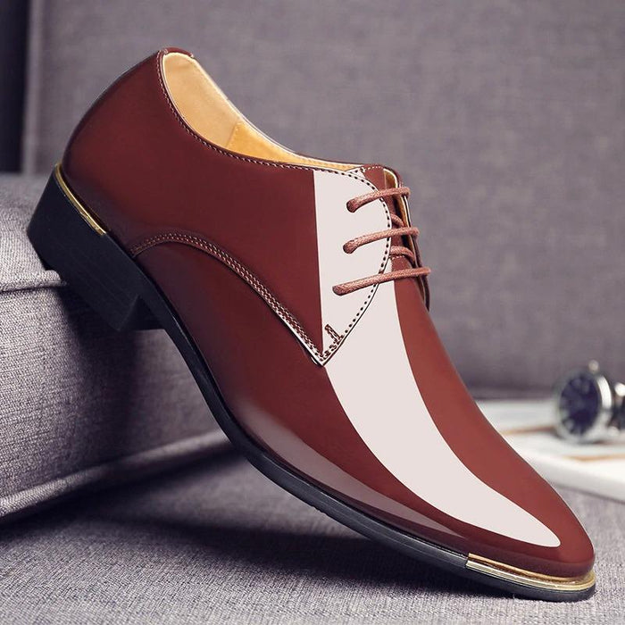 Men's Brown Derby Shoe