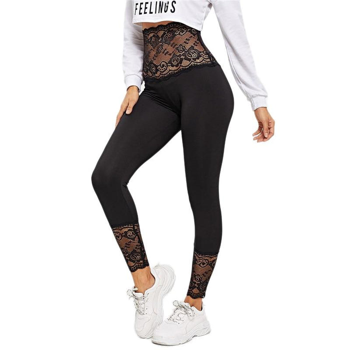 Kailey Sheer High Waist Leggings