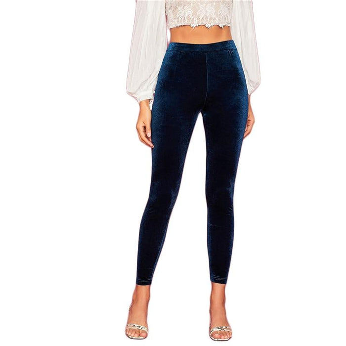 Chana Navy Leggings