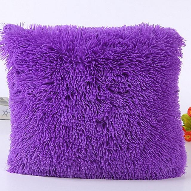 Furry Pillow Cover