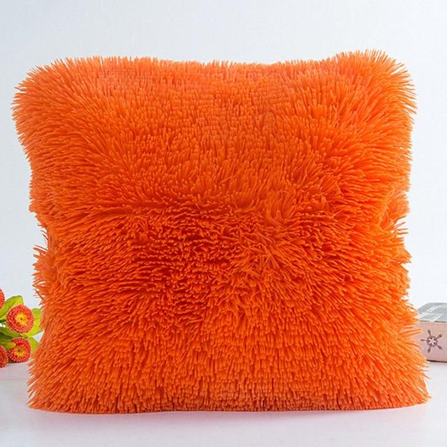 Furry Pillow Cover