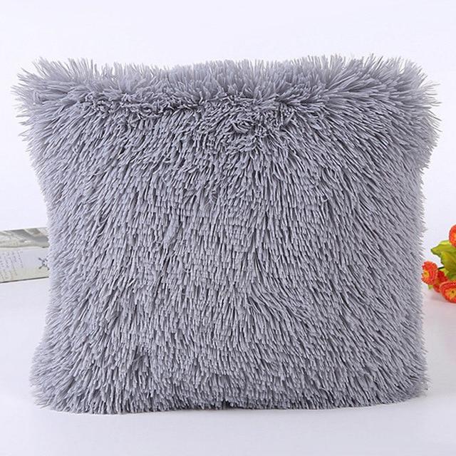 Furry Pillow Cover