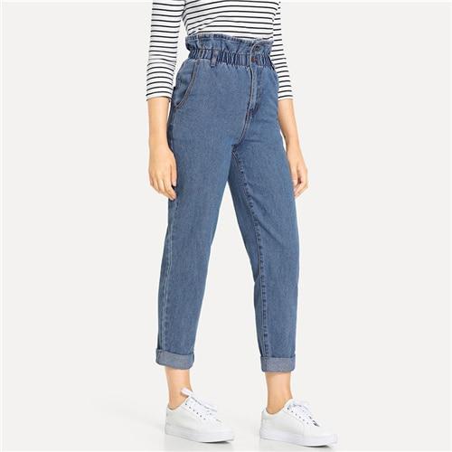 McKinley High Waist Jeans - Blue