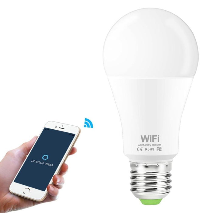 Mobile Compatible Smart LED Bulb (Compatible with iOs, Androd, Alexa, and Google Voice)