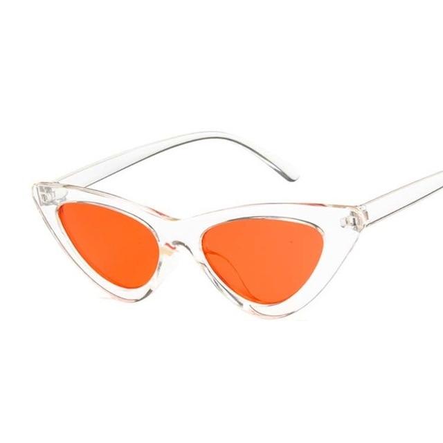 Luna Sunglasses - Clear Orange