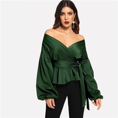 Sylvie Shoulderless Blouse