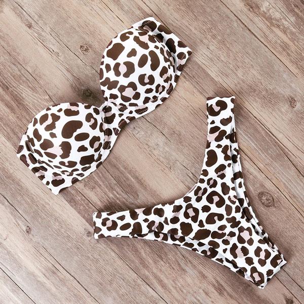 Ophelia Bikini Set - Leopard