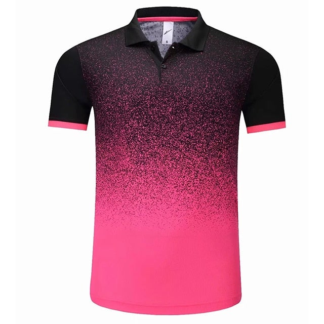 Reginald Golf High-Performance Speck Shirt (Pink)