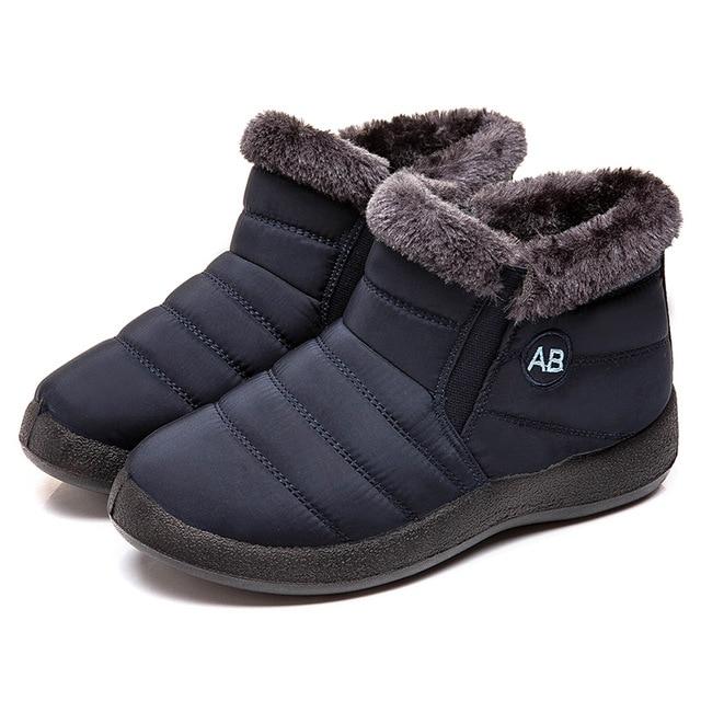 Inira Boots Low - Navy Blue