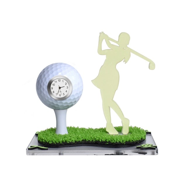 Reginald Golf Golf Ball Clock And Swing Ornament