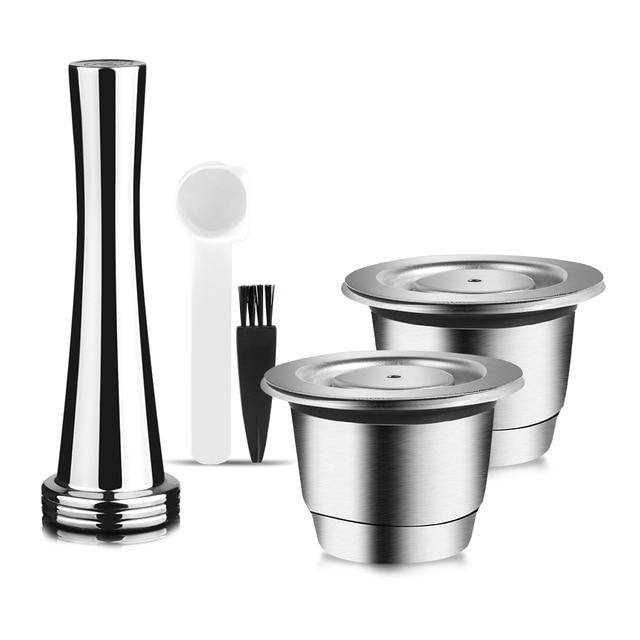 Reusable Stainless Steel Coffee Capsules (Compatible with Nespresso)