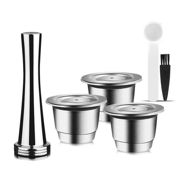 Reusable Stainless Steel Coffee Capsules (Compatible with Nespresso)
