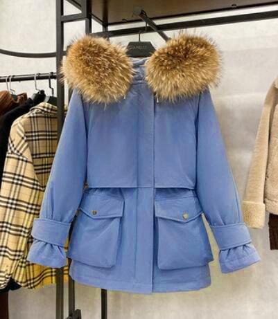 Fur Hooded Winter Jacket