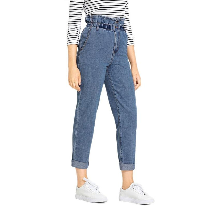 McKinley High Waist Jeans - Blue