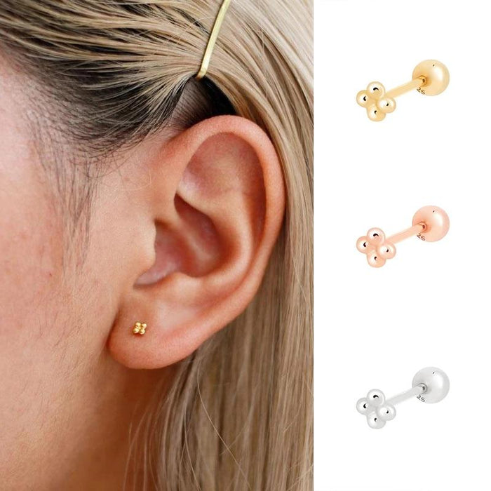 Lucie Earrings - Rose