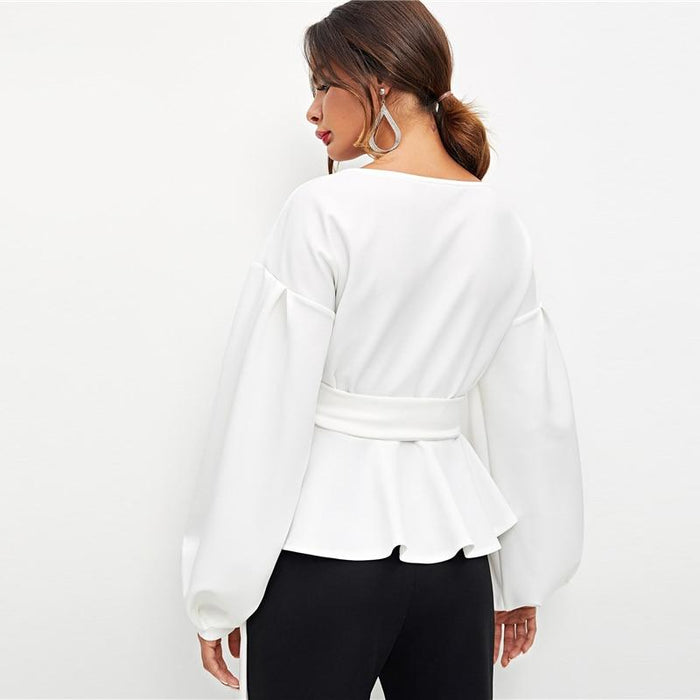 Sylvie Shoulderless Blouse