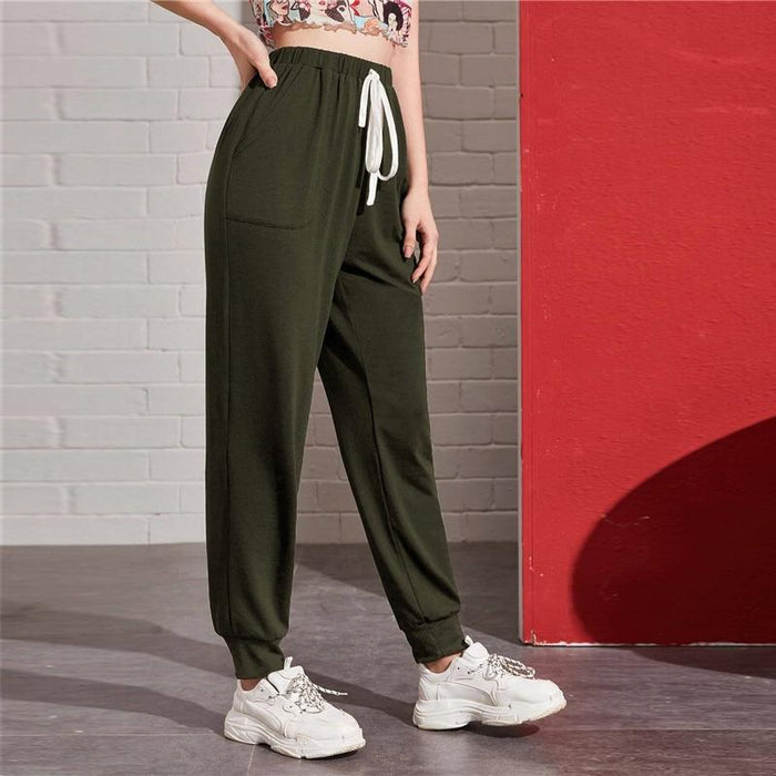 Jenna Joggers - Army Green