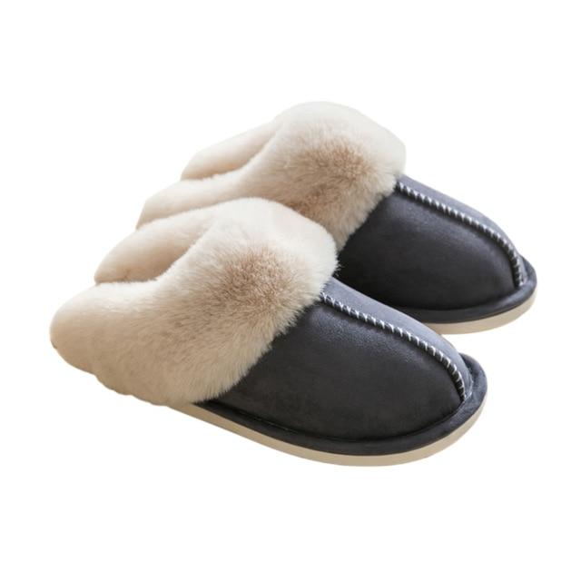 Francesca Slippers - Dark Gray