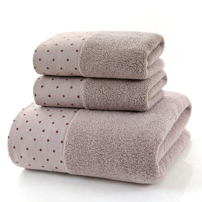 Light Brown Premium Cotton Towel Set