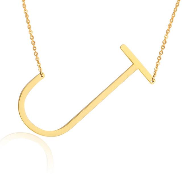 Golden Letter Necklaces