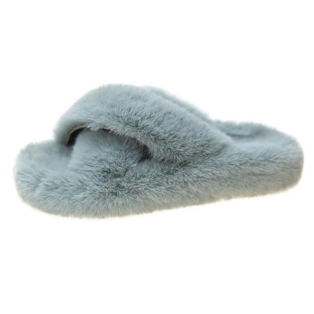 Eloise Slippers - Blue