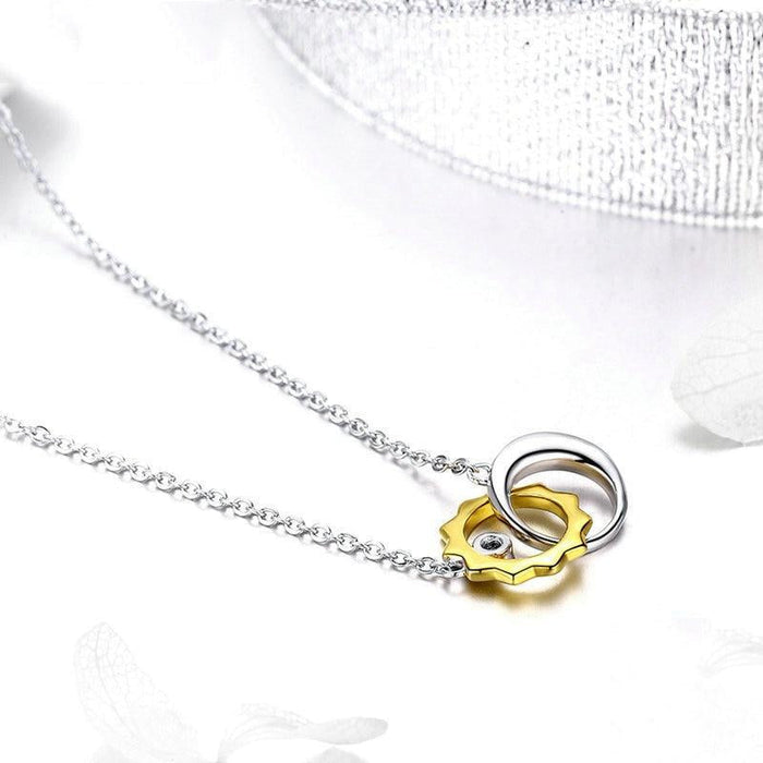 Sun and Moon Necklace