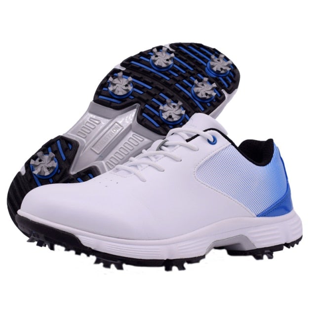 Reginald Golf Spiked Phantom Blue Pro Shoes