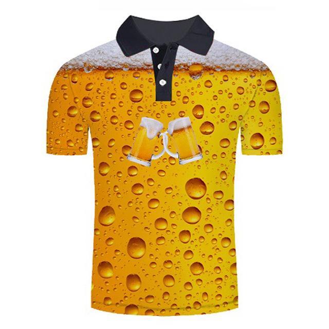 Reginald Golf Cooltech Loud Drink Up Shirt (Cheers Heavy Bubbles)