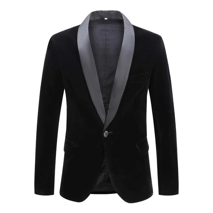 Men's Robe Lapel Blazer