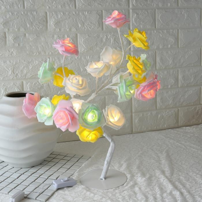 Rainbow Flower Desk Lighting