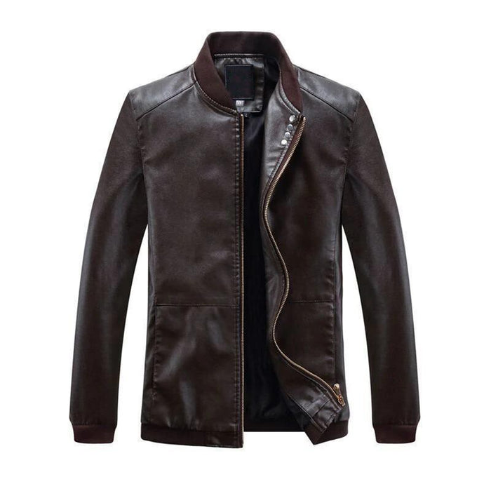 Brown Men's Tailored Rider Jacket