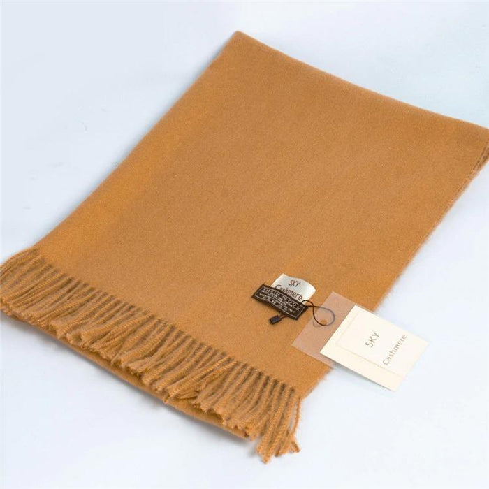 Mocha Cashmere Scarf